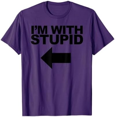 Amazon.com: I'm With Stupid T-Shirt : Clothing, Shoes & Jewelry